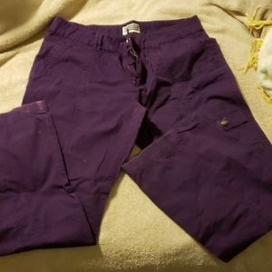 Deep purple pants